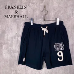 『FRANKLIN&MARSHALL』フランクリンマーシャル (M) ハーフスウェットパンツ メンズのサムネイル