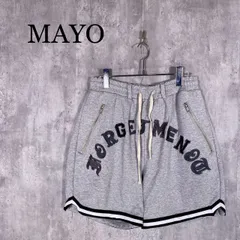 MAYO』メイヨー (M) FORGET ME NOT EMBROIDERY ショートパンツ メンズ