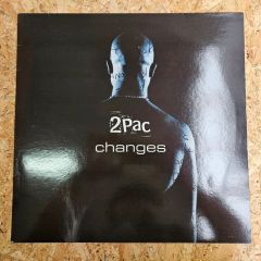 2Pacの代表曲「Changes」を収録した12インチアナログレコードです