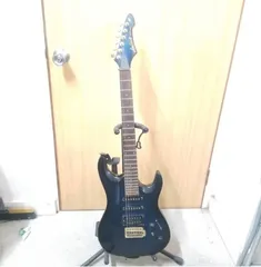 【‼️✨大幅値下げ✨‼️】音出し確認済み✨Aria ProⅡ MAGNA series SSH エレキギター ブルー ソフトケース付❗️のサムネイル