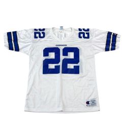 当時物)NFLダラスカウボーイズUSA製エミットスミスフットボール