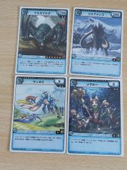 aca610 몬한 몬스터 헌터 TCG 카드 정리 타겟 몬스터 나루가 크루가 도스팡고 람보스 멜라루 4장 05-33/90 04-11/77 05-16/90 05-14/90 캡콤