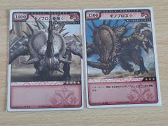 aca610 몬한 사냥 몬스터 사냥꾼 사냥 카드 정리 GUILD MONSTER 모노브로스 아종 모노브로스 2장 05-08/90 03-04/77 캡콤 TCG