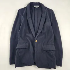 COMME des GARCONS HOMME PLUS	テーラードジャケット	縮絨 ウール ダブルフェイス ショールカラー 希少デザイン 黒 コムデギャルソン S M相当のサムネイル