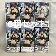 未開封 機動戦士ガンダム SEED FREEDOM GLITTER&GLAMOURS ルナマリア・ホーク レーシング フィギュア 6個セット SF6696 c107