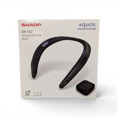 SHARP AN-SS2 ネックスピーカー ブラック - メルカリ