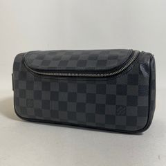 ルイヴィトン ダミエ グラフィットトワレポーチ - メルカリ