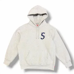 国内正規 Supreme 22AW S Logo Hooded Sweatshirt ロゴフーディースウェットシャツ パーカー シュプリーム グレー L (14655M)のサムネイル