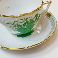 Herend】ヘレンド シノワズリ 西安の黄 八角形 小皿 - メルカリ