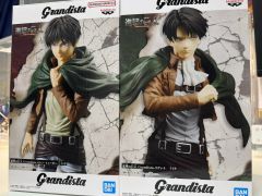 進撃の巨人 Grandista エレン リヴァイ フィギュア8体セット - メルカリ