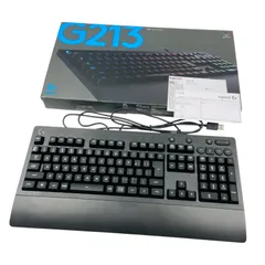 Logicool G213 Prodigy ゲーミングキーボード G213r ブラック【MY0613】のサムネイル