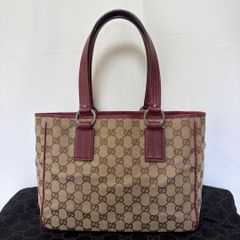 GUCCI グッチ アビー ミニボストン ハンドバッグ GGキャンバス レザー