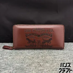 ◎【未使用品】 Levis リーバイス 長財布 フルジッパー ブラウン(チョコ)カラー カントリー 財布 フルジップ 【未使用／新古品】のサムネイル