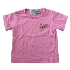  agnès b.  アニエスベー 半袖Tシャツ ピンク リボン ベビー キッズ 1an【C477】のサムネイル