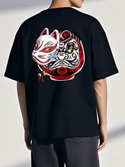 クロノス CRONOS だるまTシャツ ブラック×レッド - メルカリ