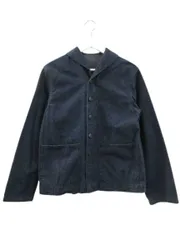 TCBジーンズ TCB JEANS SEAMENSJAMPERS USN ショールカラー デニムカバーオール ヘチマ襟 インディゴブルー 36のサムネイル