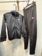 ◆未使用 保管品 adidas アディダス ジャージ 29326 上下セット 白黒 キッズサイズ◆21761★