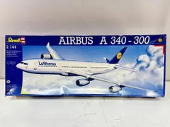 s26t-0056y【中古】【未使用】【未組立】Revell AIRBUS エアバス　A340-300　ルフトハンザ　プラモデル　飛行機　04214のサムネイル