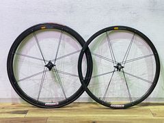 h0017 ■USED■ SHIMANO 시마노 WH-7700 카본 림 700C 100QR 600g 130QR 1100g 전후 모두 회전은 부드럽고, 조금 고리감 있어 Shimano HG 8.9.10속 튜브러 로드 바이크