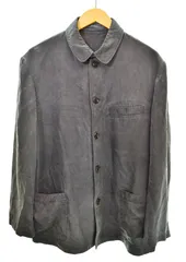 ワイズ Y's 90s 赤タグ Silk Coverall Jacket シルク 絹 カバーオール ジャケット archive 2 ジャケット グレー 103MT-4808のサムネイル
