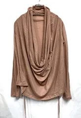 Ann Demeulemeester｜アンドゥムルメステール ドレープカットソー ブラウスのサムネイル