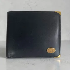 dunhill 二つ折り財布 レザー ブラックのサムネイル