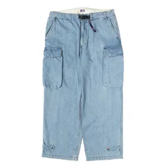 【美品】THE NORTH FACE PURPLE LABEL ノースフェイス パンツ インディゴブリーチ サイズ:34 | 25SS ヴィンテージ加工 デニム カーゴパンツ (Denim Stroll Field Pants)【メンズ】【中古】のサムネイル