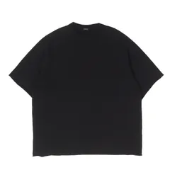 【美品】COMOLI コモリ スウェット ブラック 黒 サイズ:4 | 25SS LW コットン 裏毛 半袖 クルーネック スウェットシャツ | トップス トレーナー | 日本製【メンズ】【中古】のサムネイル