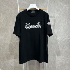 極美品】【23年式】MONCLERモンクレール半袖Tシャツ黒xs - メルカリ