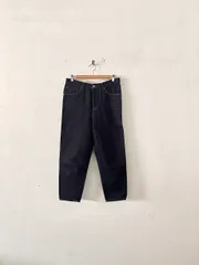 【美品】mina perhonen　always　テーパードデニム　コットンリネン　サイズ38  のサムネイル