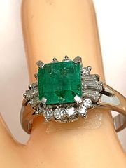エメラルド 1.52ct ダイヤ リング #12.5 - メルカリ