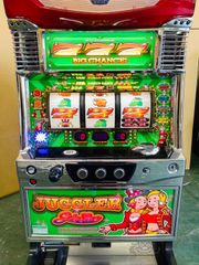 送料無料】ジャグラーガールK 実機 コイン不要機付き - メルカリ