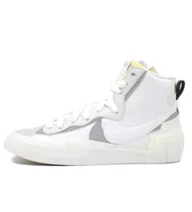 ナイキ NIKE × サカイ sacai 【 BLAZER MID WHITE WOLF GREY BV0072 100 】 ブレザー ミッド ホワイト ウルフグレー スニーカー f31432のサムネイル