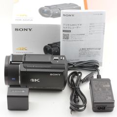 SONY FDR-AX60 ソニー 4Kビデオカメラバッテリー2個付☆動作確認済
