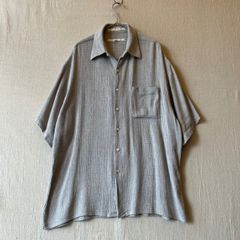 02252-0065 リネンピグメントバイオ半袖 カバーシャツ - メルカリ