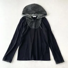 PINK HOUSE  ピンクハウス ピコフリル りぼん ドット柄 フーディー  パーカーのサムネイル