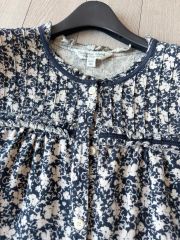 ☆美品☆Shower Party 半袖 チュニック ネイビー 花柄 - メルカリ