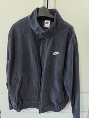 NIKE ナイキ コーデュロイ セットアップ ブラック 刺繍ロゴ メンズ