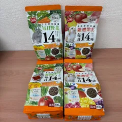 マルカン うさぎの主食 毎日14種 シニア 4袋セットのサムネイル