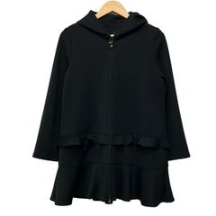 Rene(ルネ) パーカー サイズ36 S レディース美品 - 黒 長袖/フリル