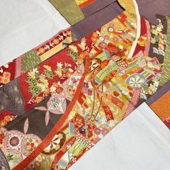 豪華絢爛】振袖 深紫茶色×赤 御所車花籠 金彩 正絹振袖フルセット✨裄 