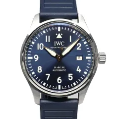 【名古屋】IWCアイダブルシー パイロットウォッチ マークXX プティプランス IW328221 SS ラバー ブルー 自動巻 メンズ腕時計 男のサムネイル