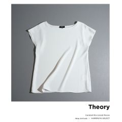 新品タグ付き】Theory ノースリーブニット ホワイト - メルカリ