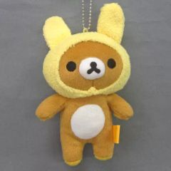 [중고] 봉제 장난감 리락쿠마 (토끼와 놀이) 15th 테마 믹스 볼 체인 첨부 인형 Part2 [리락쿠마]