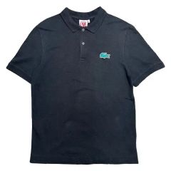 LACOSTE L!VE ポロシャツ ブラック サイズ3 青ワニ - メルカリ