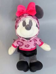 約42cm ミニーちゃん ピンクレオパード ヒョウ柄 ぬいぐるみ ギャル