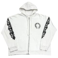 CHROME HEARTS ホワイト ジップパーカー 現状入手困難品 - メルカリ