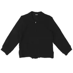 コムデギャルソン オムプリュスCOMME des GARCONS HOMME PLUS ウールジップアップニットジャケット 黒M位のサムネイル