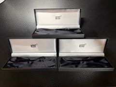 未使用に近い モンブラン 吸入式 No.320 F 細字 万年筆 ブラック
