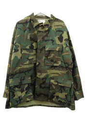 ヴィンテージ VINTAGE U.S.ARMY 80s ERDL迷彩 BDUジャケット フィールドジャケット リップストップ L-SHORTのサムネイル